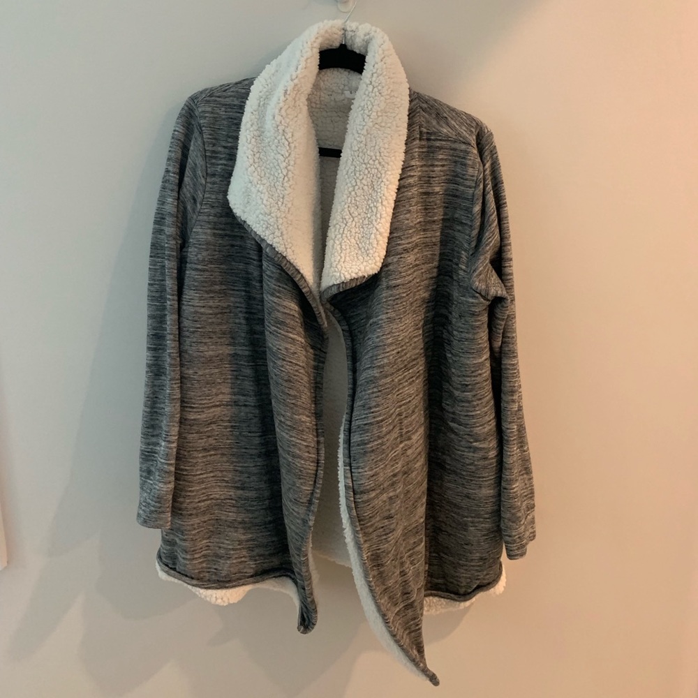 Sherpa Open Front Sweater